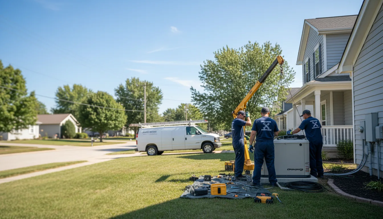 Generator Installation in Savoy, IL near me